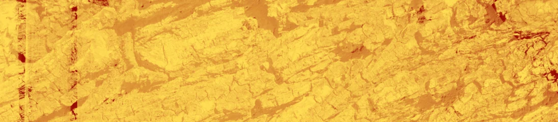Raamstickers Verweerde muur abstracte gele en rode kleurenachtergrond voor ontwerp