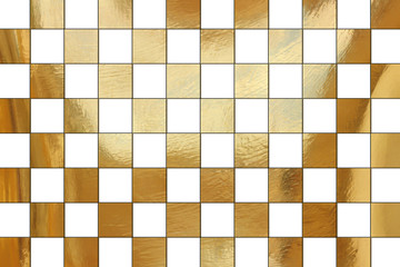 Fototapeta premium Gold background or texture and gradients shadow.