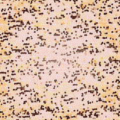 Seamless background pattern. Mosaic tile ornament pattern.