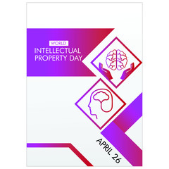 World Intellectual Property Day Vector Illustration