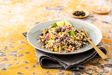Mexican quinoa salad