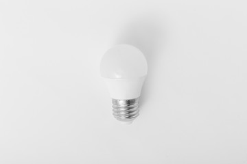Light bulb, isolated, Realistic photo image