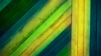 Wooden background in colorful colors.                        