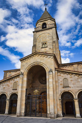Fototapeta na wymiar Iglesia de San Pedro en Gijón