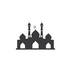 Naklejka premium Islamic logo and symbol