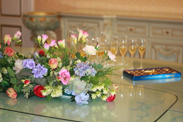 flowers in a vase