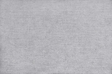 Light grey cotton fabric texture background, seamless pattern of natural textile.