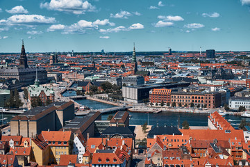 Fototapeta na wymiar Copenhagen is the capital of Denmark.