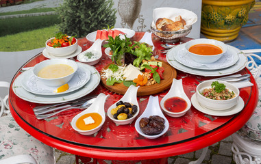 iftar dinner and various dishes
