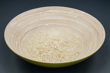 Rice in bowl