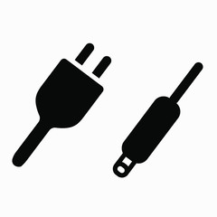 New Plug icon. Vector icon.