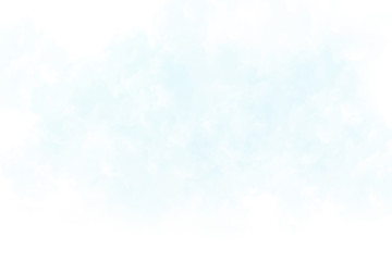 Watercolor illustration art abstract soft blue color texture background, clouds and sky pattern. Watercolor stain with hand paint