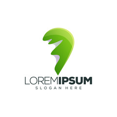 location logo design vector illustration