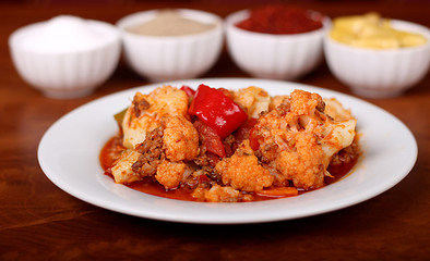 very nice minced cauliflower