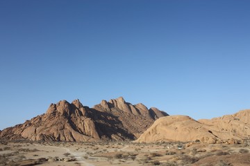 Paysages Spitzkoppe Namibie