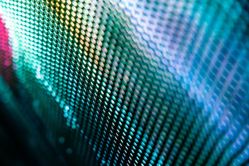 CloseUp LED blurred screen. LED soft focus background. abstract background ideal for design.