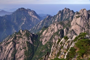 Fototapeta na wymiar 中国の世界遺産　黄山