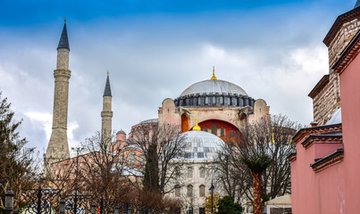 Mosque Ayasofya, Istanbul city, Turkey