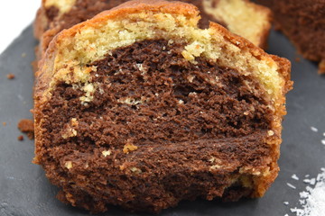 gâteau marbré