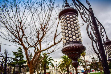 Traditional Lampe Istanbul City, Turkey 