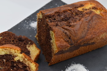 gâteau marbré