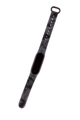 Moscow, Russia - 12/26/2020:
Plastic strap for shift watches, multicolored, with pattern
