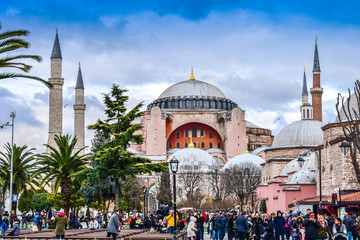 Mosque Ayasofya, Istanbul city, Turkey