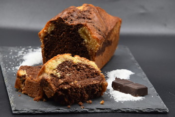 gâteau marbré