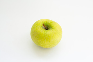 apple on a white background
