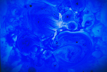 Abstract background from ink, milk and oil - vintage style