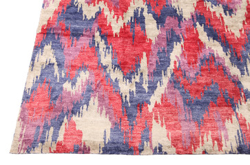 Old and modern Persian Colourful Arabesque and handmade carpet, rug gelim, patchwork, and Gabbeh...