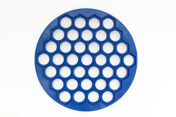 dumpling mold on a white background