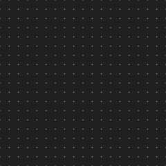 Vector dot seamless pattern with white dots and black background. Template for design concepts, presentations, web, identity, prints, virtual technology futuristic design.