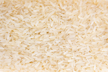 Rice groats in a heap
