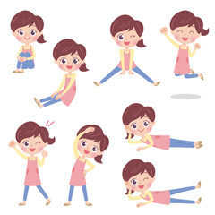 cute type nursery teacher_exercise