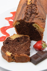 gâteau marbré
