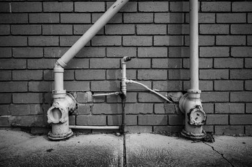 water pipe in the street