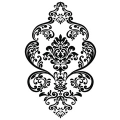 Vintage baroque frame scroll ornament engraving border floral retro pattern antique style acanthus foliage swirl decorative design element filigree calligraphy.