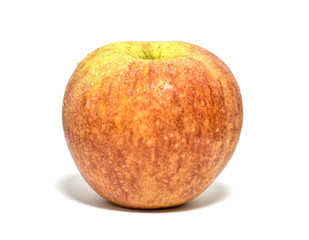 red apple isolated on white