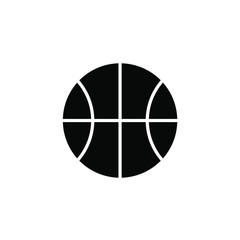 basketball icon vector illustration glyph design