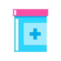 The best medicine bottle icon, illustration vector. Suitable for many purposes.
