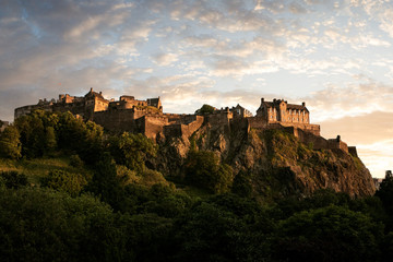 Fototapeta edinburgh castle scotland obraz