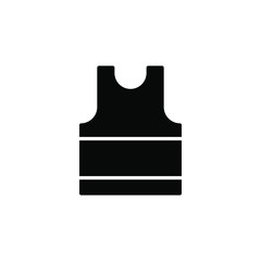 uniform icon vector illustration glyph design