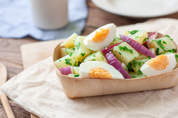 homemade potato salad