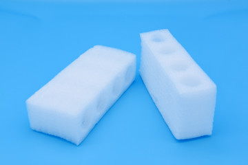 translucent air packaging, protection of goods, plastic packaging,Air bubble wrap foil texture,Air bubbles packaging bag