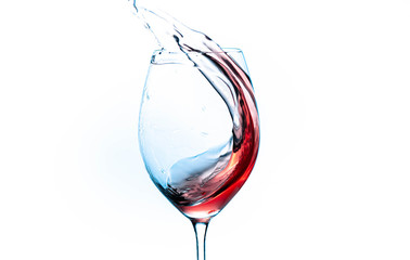 glass of red wine