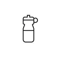 bottle icon vector illustration outline deisgn