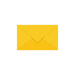 Envelope icon flat style simple design