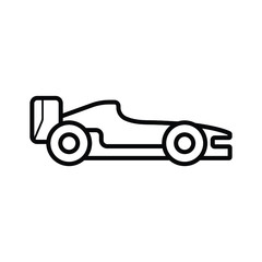 Obraz premium Formula 1 car icon vector