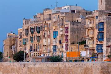 Valletta. Old medieval street.